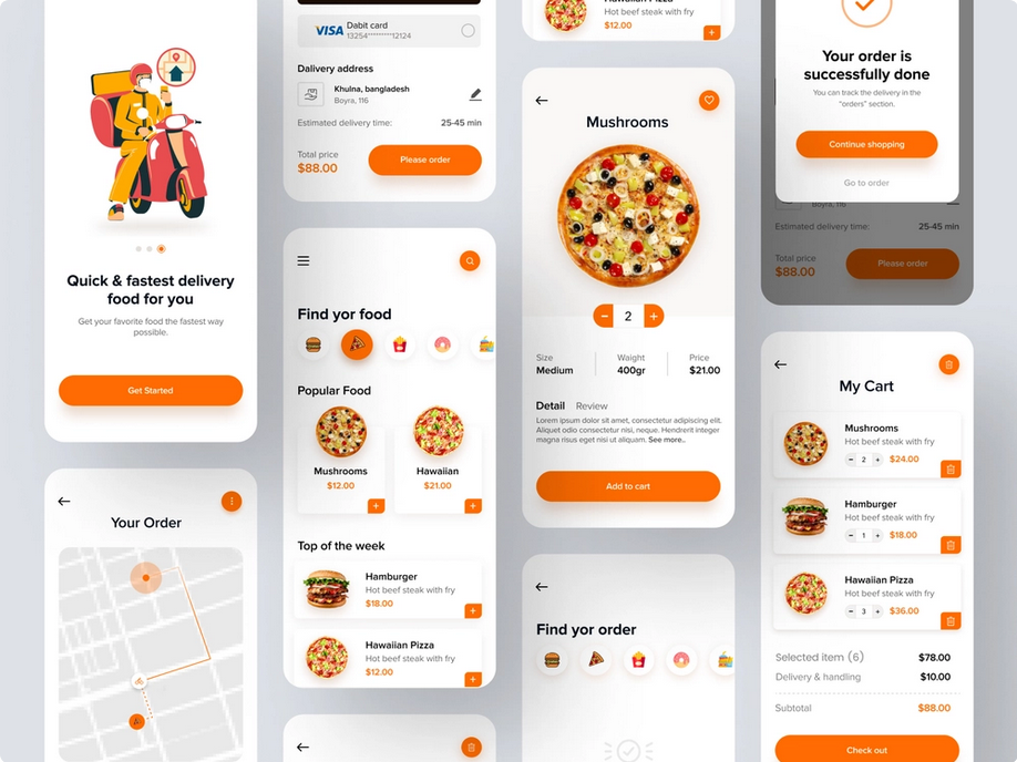 Разработка Backend KazPizza